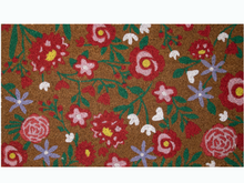 Lade das Bild in den Galerie-Viewer, Fußmatte Fleury Mohnblumen Blumen Mars &amp; More 75x50x2cm Kokosfaser gummiert TM43
