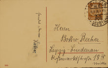 Załaduj obraz do przeglądarki galerii, Antike originale gelaufene Postkarte 1936 Fröhliche Ostern Küken PK43
