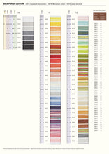 Lade das Bild in den Galerie-Viewer, METTLER SILK-FINISH Cotton Multi 50, Näh- und Quiltgarn, 100 m 9075 Farbe Holzkohle, Charcoal (9861) 1 von 15 Farben

