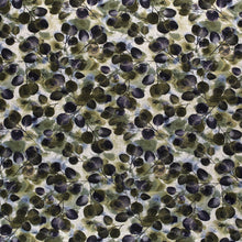 Carregar imagem no visualizador da galeria, EUR 14,90/m Viskosejersey Blätter Zweige Braun, Marine, Bordeaux oder Grün 0,50mx1,55m Art 3230
