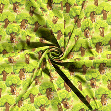 Carregar imagem no visualizador da galeria, 17.90/m Softshell- Stoff Rehe im Wald,  DIGITALDRUCK  0,50mx1,45m Art 3282

