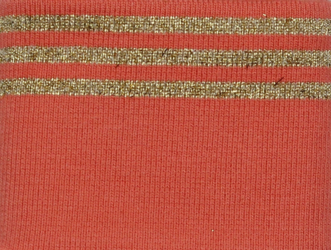 Cuff, Fertigbündchen Streifen mit Goldglitzer in Rose, Mint, Bordeuax und Schwarz , diverse Farben 135cmx7cm C60