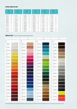 Load image into Gallery viewer, METTLER SERAFLEX Nähgarn, hochelastisches Garn,130 m 7840 Farbe Apfelsamen, Apple Seed (0975) 1 von 36 Farben
