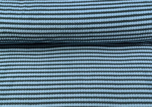 Load image into Gallery viewer, EUR 12.00/m Fleece, Kuschelfleece Soft, Streifen in vier Farben Blau, Rosa, Grün und Beige 0.50 m Art 3309
