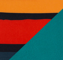 Cargar imagen en el visor de la galería, EUR 19.90/m Softshell SWAFING, Stoff mit NANO- Technologie, mit Streife oder Tropfen, diverse Farben und Muster,  0,50mx1,45m Art 3305
