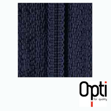 Cargar imagen en el visor de la galería, Reissverschluß Navyblau Opti S40 Tropfen nicht-teilbar sort. Längen RVZ5
