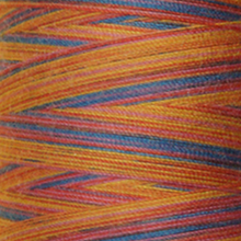 Cargar imagen en el visor de la galería, Madeira Overlock- und Nähgarn, Umspinngarn, Aerolock Multicolor No. 125, 1200m, Farbe Amazon (9509)
