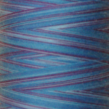 Załaduj obraz do przeglądarki galerii, Madeira Overlock- und Nähgarn, Umspinngarn, Aerolock Multicolor No. 125, 1200m, Farbe Meadow (9508)
