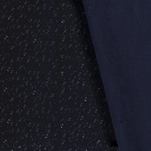 Lade das Bild in den Galerie-Viewer, Softshell &quot;Raindrops&quot; Uni marineblau 0.50 x 1.45 cm Art 3431

