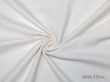 Cargar imagen en el visor de la galería, EUR 10,90/m Waffelpiqué Pastellfarben Waffelstoff in Mint, Rosa, Ecru, Dusty-Blau, Silbergrau, Salomon  0.50mx1.45m Art 3044
