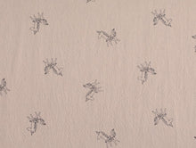 Lade das Bild in den Galerie-Viewer, EUR 10.90/m Baumwoll- Stoffe Einhorn Sterne Punkte Beige oder Ocker zum nähen, patchen, quilten 0,50mx1,45m Art 3330
