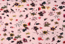 Lade das Bild in den Galerie-Viewer, EUR 17,90/m Jersey Blumen Blüten Rosa  0,50mx1,45m Art 1779
