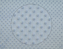 Cargar imagen en el visor de la galería, EUR 10,90/m Minky, Wellness-Fleece mit Noppen in Petrol, Mint, Grau, Navy, Lichtblau und Rose 0,50mx1,45m 3285
