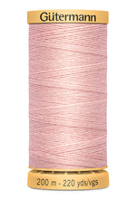 Cargar imagen en el visor de la galería, Gütermann Heftfaden 200m rosa oder beige SGB3
