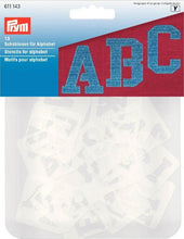 Charger l&#39;image dans la galerie, ABC Schablonen Set Alphabet sortiert zum Aufmalen Besprühen KW187
