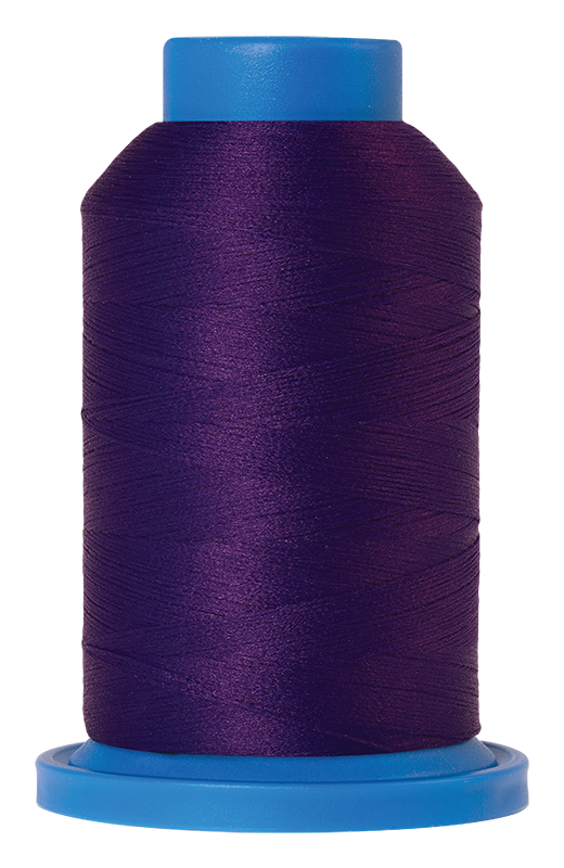 METTLER SERAFLOCK bauschiges Overlock-Nähgarn, 1000 m 4237 Farbe Dunkles Lila, Deep Purple (0046) 1 von 21 Farben