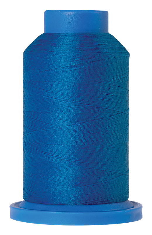 METTLER SERAFLOCK bauschiges Overlock-Nähgarn, 1000 m 4237 Farbe Brilliantblau, Brilliant Blue (0337) 1 von 21 Farben