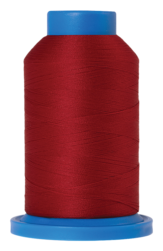 METTLER SERAFLOCK bauschiges Overlock-Nähgarn, 1000 m 4237 Farbe Country Red (0504) 1 von 21 Farben