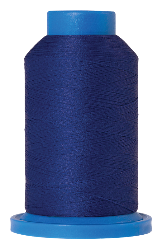 METTLER SERAFLOCK bauschiges Overlock-Nähgarn, 1000 m 4237 Farbe Blau, Blue Ribbon (2255) 1 von 21 Farben