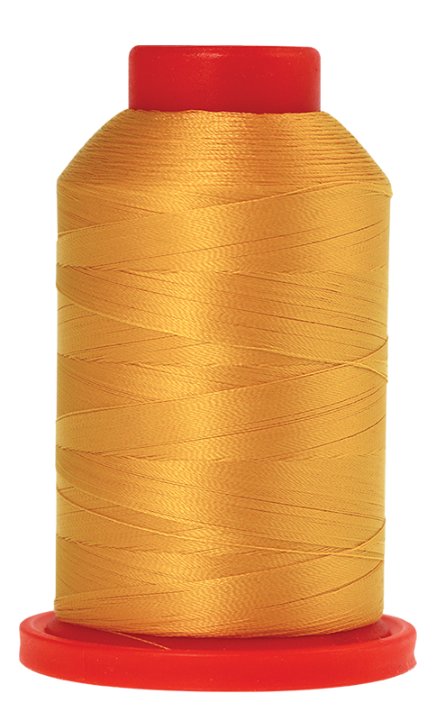 METTLER SERALENE Overlock Garn, 2000 m 2225 Farbe Gold (0118) 1 von 18 Farben