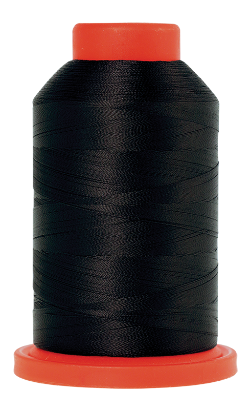 METTLER SERALENE Overlock Garn, 2000 m 2225 Farbe Schwarz, Black (4000) 1 von 18 Farben