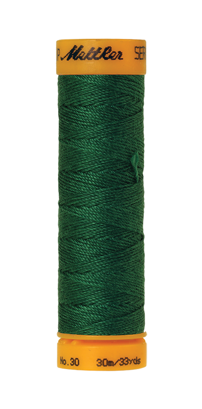 METTLER SERALON 30, reißfestes Knopflochgarn, 30 m 6675 Farbe Schweizer Efeu, Swiss Ivy (0247) 1 von 48 Farben