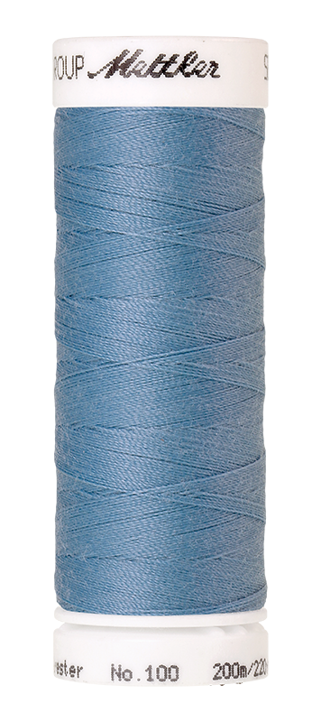 METTLER SERALON Nähgarn 200 m 1678 (0272) Farbe Azure Blue 1 von 435 Farben