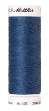 Cargar imagen en el visor de la galería, METTLER SERALON Nähgarn 200 m 1678 (0351) Farbe Smoke Blue 1 von 435 Farben
