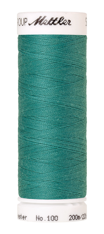 METTLER SERALON Nähgarn 200 m 1678 Farbe Deep Aqua (1091) 1 von 435 Farben