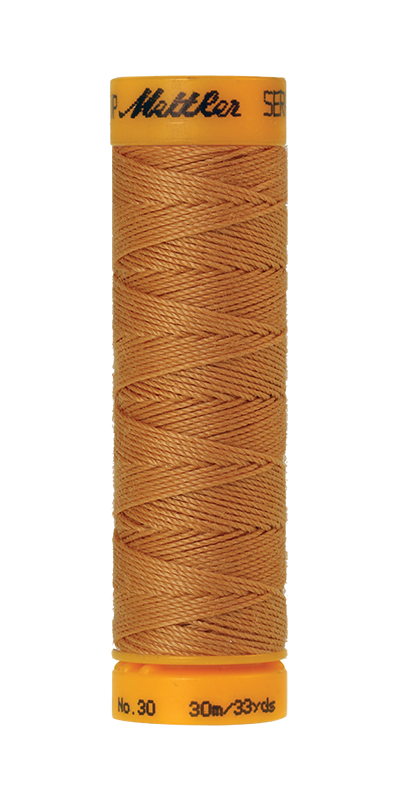 METTLER SERALON 30, reißfestes Knopflochgarn, 30 m 6675 Farbe getrocknete Aprikose, Dried Apricot (1172) 1 von 48 Farben