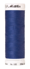 Lade das Bild in den Galerie-Viewer, METTLER SERALON Nähgarn 200 m 1678 Farbe Nordic Blue (1301) 1 von 435 Farben
