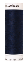 Lade das Bild in den Galerie-Viewer, METTLER SERALON Nähgarn 200 m 1678 Farbe Midnight Blue (1465) 1 von 435 Farben
