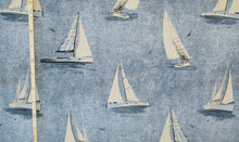 Lade das Bild in den Galerie-Viewer, EUR 22,90/m Gobelin, zwei Motive zum kombinieren, maritim Boote Fische Leuchtturm Seestern Seile Dekostoff 0,50mx1,40m Art 3256
