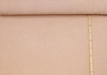 Lade das Bild in den Galerie-Viewer, EUR 13,90/m Nicki- Cord elastisch quer gestreift, in Grün, Senf, Blau, Rosa,, Terrakotta und Petrol 0,50mx1,45m Art 2896
