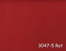 Cargar imagen en el visor de la galería, EUR 12,90/m Grobstrick Bündchen &quot;Heavy Rib&quot; schweres Bündchen schwarz bordeaux- petrol- ecru-melange rot blau 0,50mx0,70m Art 3047
