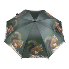Lade das Bild in den Galerie-Viewer, Mars &amp; More Stock- Regenschirm Eichhörnchen Natur RS23
