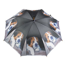 Lade das Bild in den Galerie-Viewer, Mars &amp; More Stock- Regenschirm Hund St. Bernhard RS20
