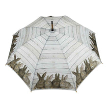 Lade das Bild in den Galerie-Viewer, Mars &amp; More Stock- Regenschirm Kaninchen Hasen Holz RS26
