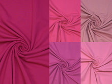 Load image into Gallery viewer, EUR 10,90/m Unijersey Baumwolljersey Rosa Fuchsia Pink Altrosa 0,50mx1,50m Art 8106
