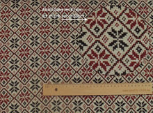 Cargar imagen en el visor de la galería, EUR 18.00/m Gobelinstoff Taschenstoff schwerer Dekostoff Bastelstoff Sterne Orientalisch antike  0.50m Art 743
