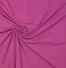 Charger l&#39;image dans la galerie, EUR 10,90/m Unijersey Baumwolljersey Rosa Fuchsia Pink Altrosa 0,50mx1,50m Art 8106
