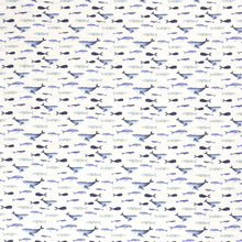 Lade das Bild in den Galerie-Viewer, EUR 16,90/m Jersey Wale, Delfine maritim  DIGITALDRUCK 0,50mx1,50m Art 3128
