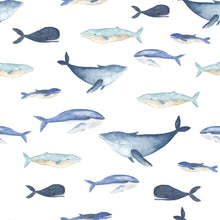 Ladda upp bild till gallerivisning, EUR 16,90/m Jersey Wale, Delfine maritim  DIGITALDRUCK 0,50mx1,50m Art 3128
